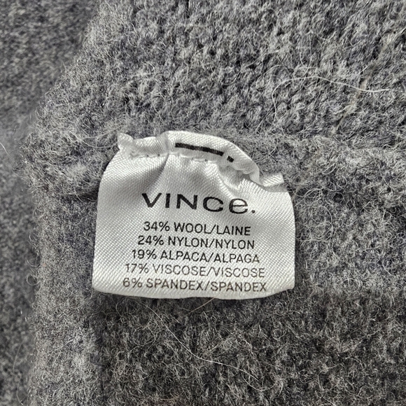 Vince Oversized Wool Alpaca Blend Drape Cardigan - Picture 7 of 7